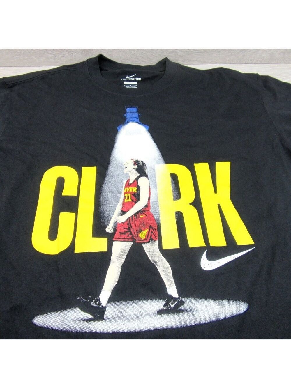 Nike Caitlin Clark "So Win" T-Shirt Men's Size Large Black TEE NEW IO7376-010 - Picture 5 of 12